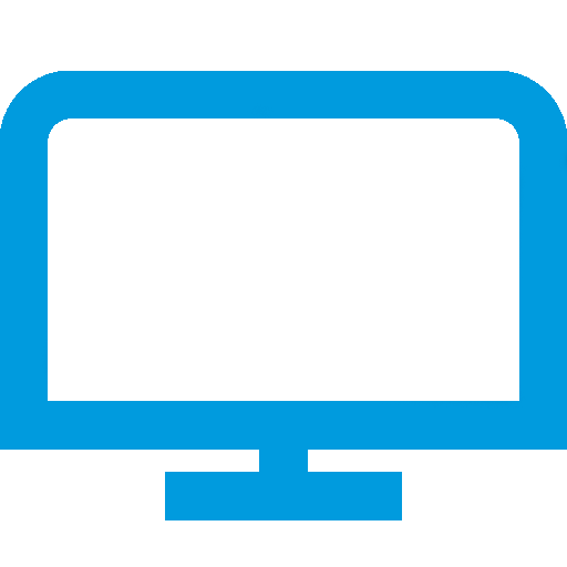 monitor, verbinden, icone, Vicrea